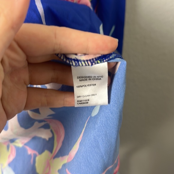 Yumi Kim Off The Shoulder Top in Blue Hawaii - Picture 5 of 7